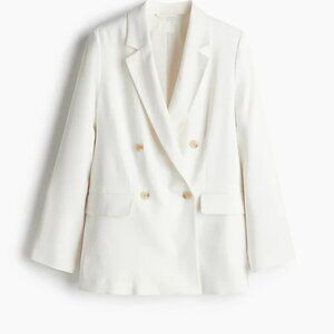 Two H&M double breasted blazers (XS)